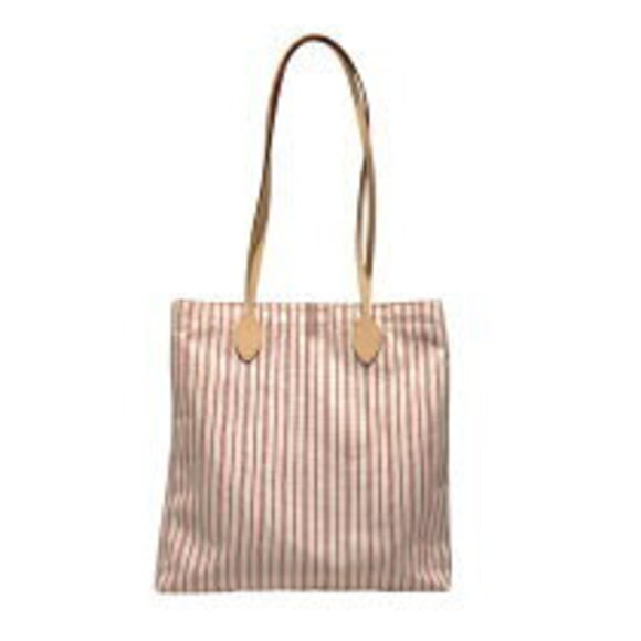 Louis Vuitton Handbags - Louis Vuitton It Canvas Tote Beige Bag Plum Carry Tan